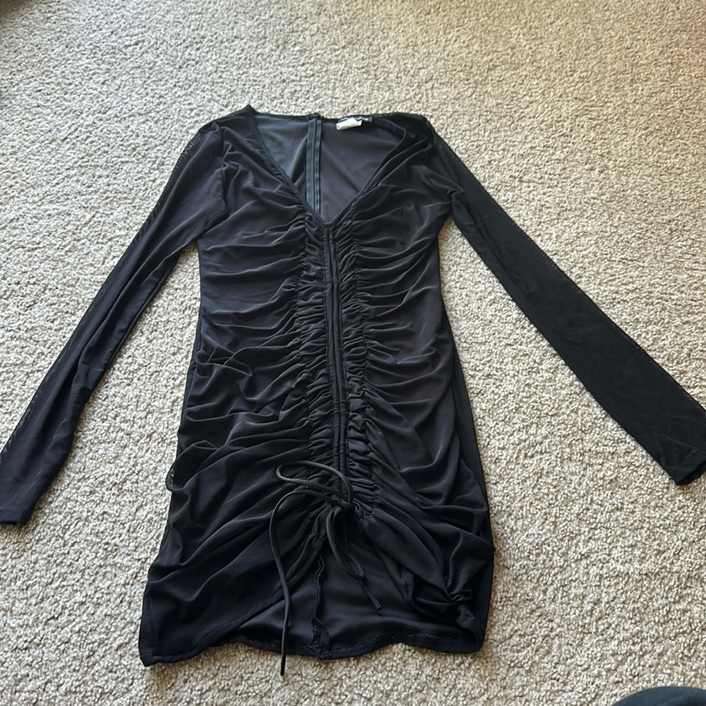 black dress